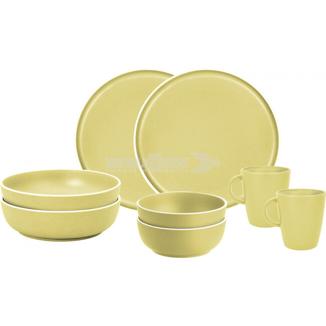 Brunner set de vase de camping, galben