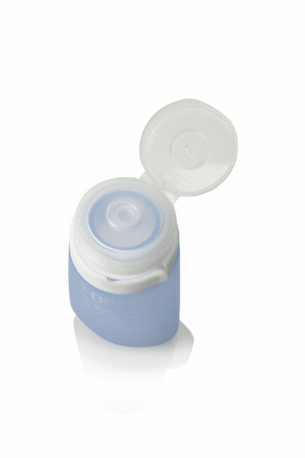 Humangear GoToob+ recipient din silicon pentru lichide 100 ml culori, albastru