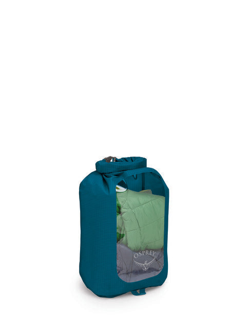 OSPREY DRY SACK 12 W/WINDOW sac impermeabil, waterfront blue