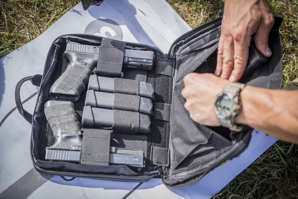 Helikon-Tex husă pentru 2 pistoale Cordura, Adaptive Green