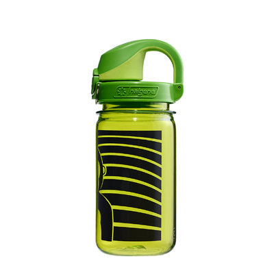 Nalgene Grip-n-Gulp Sustain sticlă de apă pentru copii, green monkey, 0,35 L