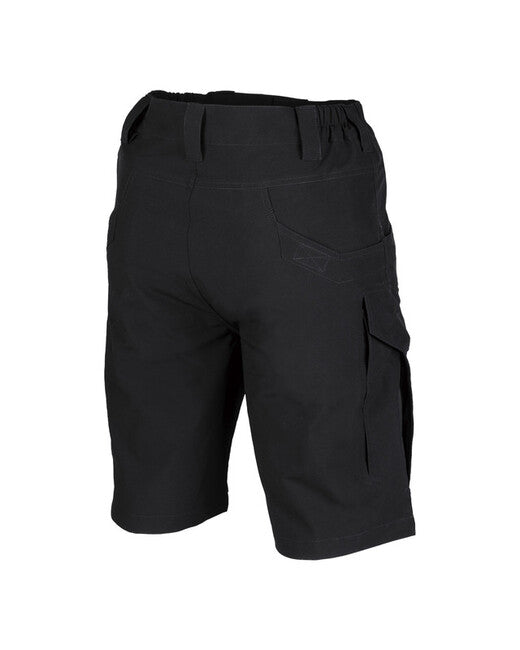 Mil-Tec ASSAULT pantaloni scurți elastici, negri