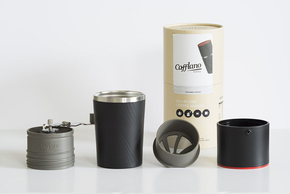Cafflano Klassic aparat de cafea, negru