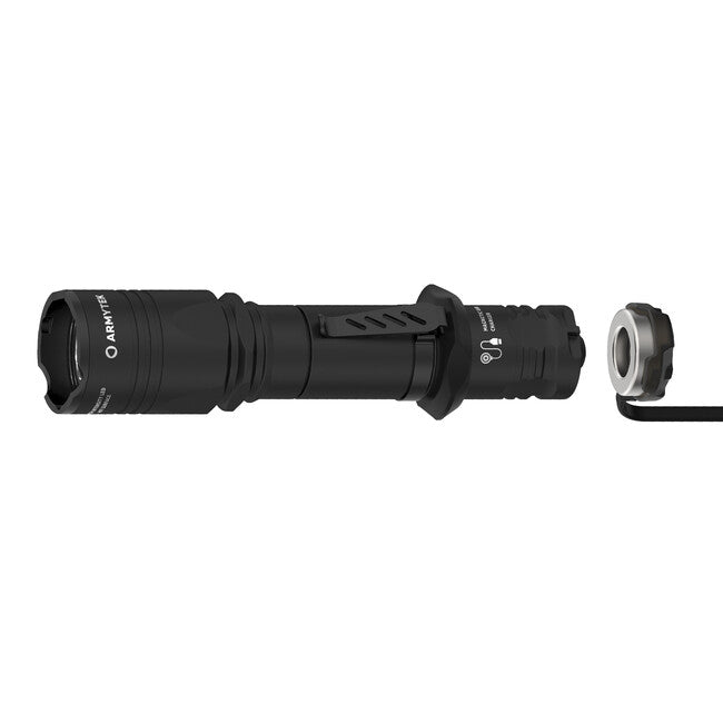 ArmyTek Dobermann Pro lanternă de buzunar LED, White, alimentară din acumulator, 1400 lm, 114 g