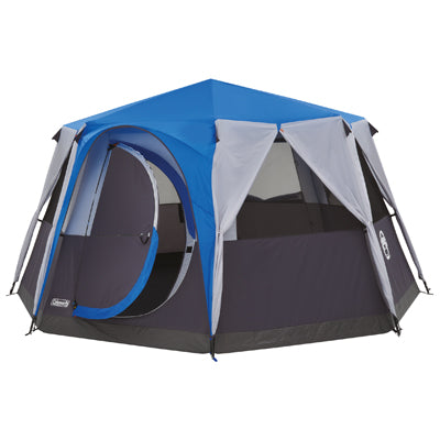 Coleman Octagon cort pentru 8 persoane, albastru
