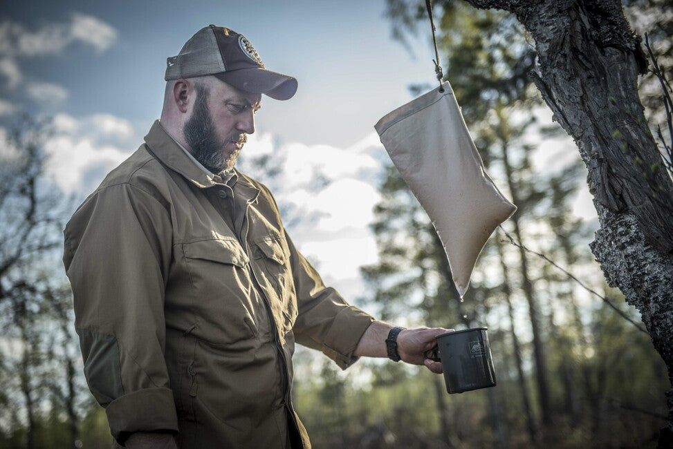 Helikon-Tex Survival filtru de apă, alb / negru A