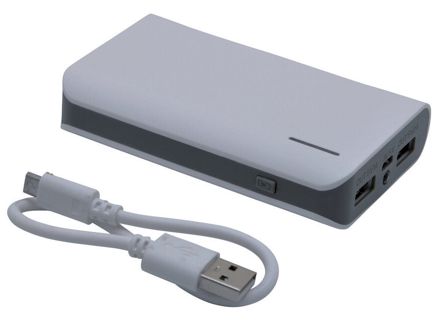 Baladeo PLR904 S6600 powerbank 2xUSB, albă