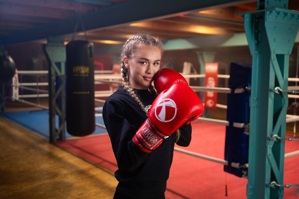 Katsudo Champion IV mănuși de box, albastre