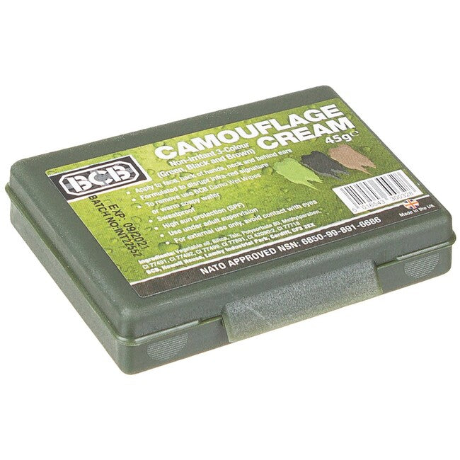 MFH GB Camo Face Paint cu oglindă, 3 culori, 45 g