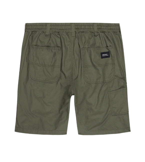 Vintage Industries Worker pantaloni scurți cargo, olive drab