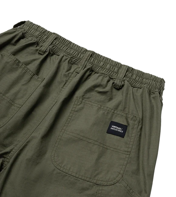 Vintage Industries Worker pantaloni scurți cargo, olive drab