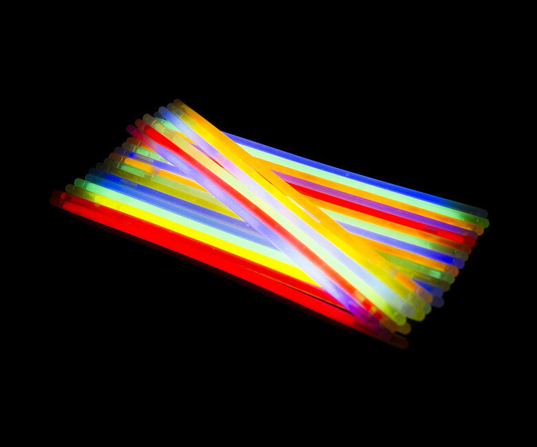 BasicNature baton luminos 20 cm, mix 5 culori, cutie 100 buc