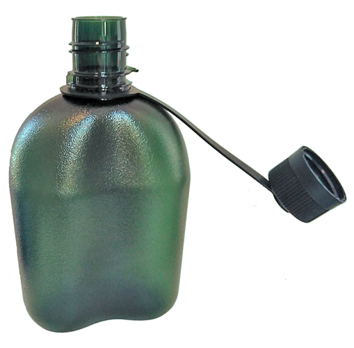Pinguin Tritan Flask 1.0L sticlă, gri