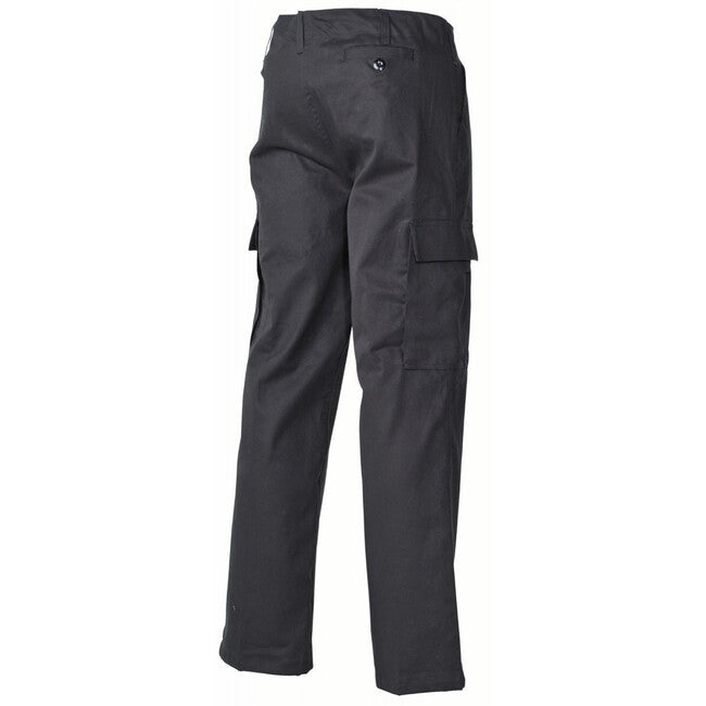 MFH BW Moleskin pantaloni, negri