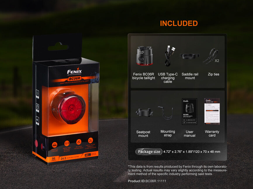 Fenix BC06R lanternă intermitentă reîncărcabilă