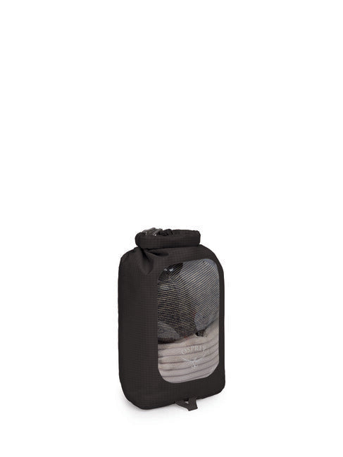 OSPREY DRY SACK 6 sac impermeabil W/WINDOW, negru