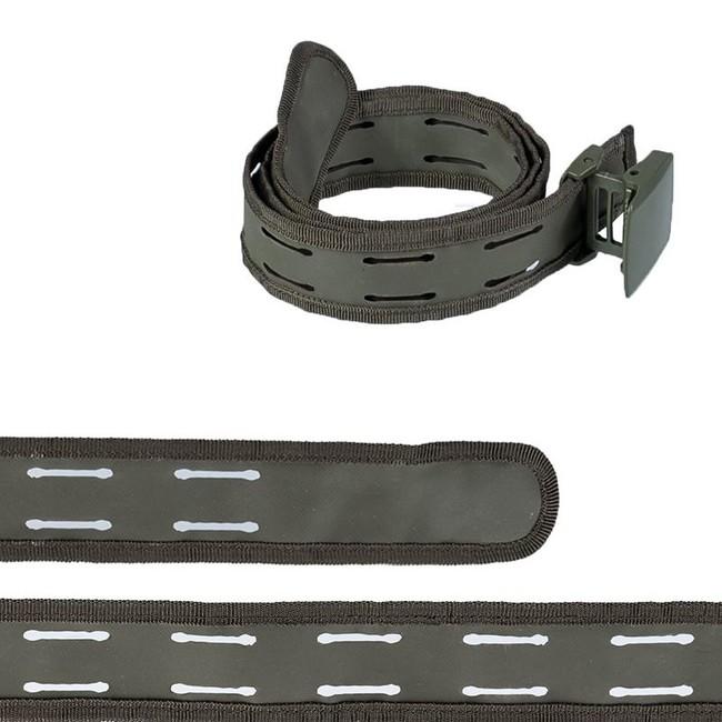 Mil-Tec Centură Molle Laser cut cu cataramă din plastic 3,8cm, oliv