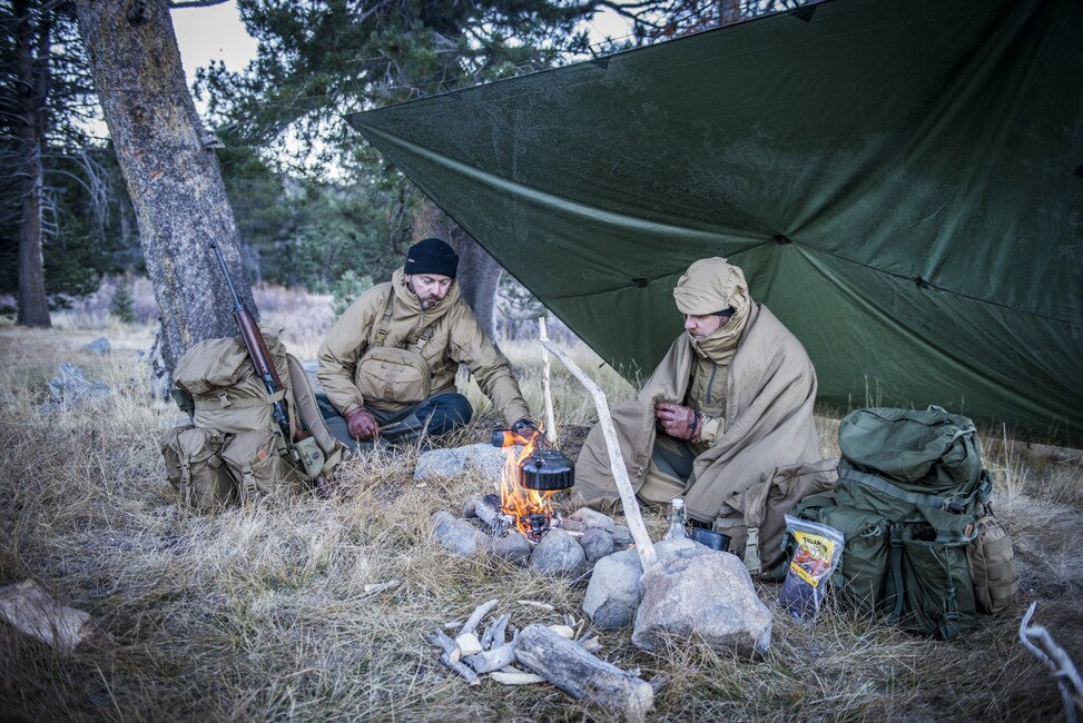 Helikon-Tex Prelată de adăpost Polyester Ripstop PenCott WildWood™