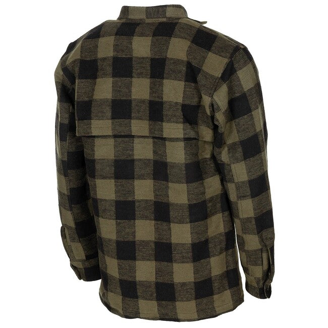 Fox Outdoor cămașă de lemnă flanelă, OD green-negru
