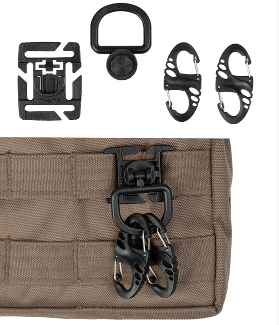 Mil-Tec set Ultimate carabinieră tactică, negru
