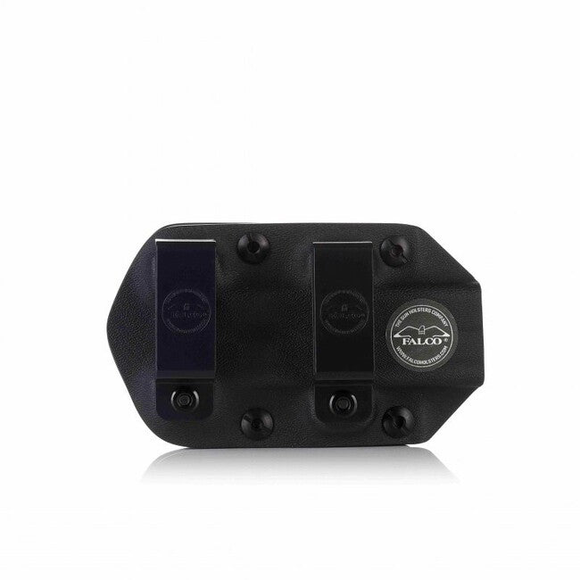 Falco Kydex F905 2021 pentru un încărcător compatibil cu încărcătoarele Glock 19, negru stânga