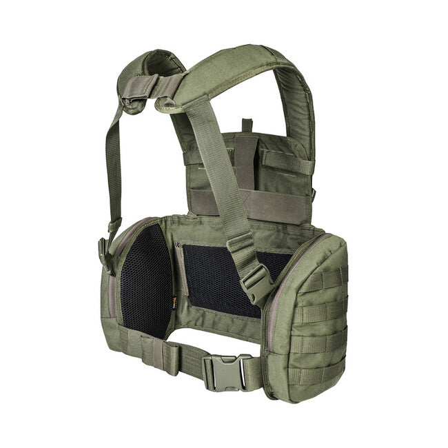 Tasmanian Tiger RIG MKII chest rig cu buzunare laterale, oliv