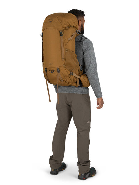 OSPREY ROOK 50 rucsac de trekking, histosol brown/rhino grey