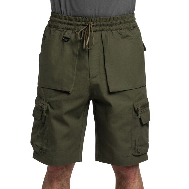 Mil-Tec Urban Explorer R/S pantaloni scurți tactici, OD Green