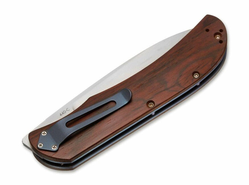 BÖKER® Exskelibur I briceag 8,9 cm, lemn Cocobolo, titan