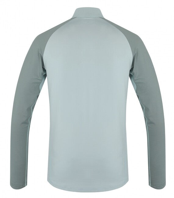 HUSKY Tromi Zip tricou termic pentru bărbați cu fermoar, faded green