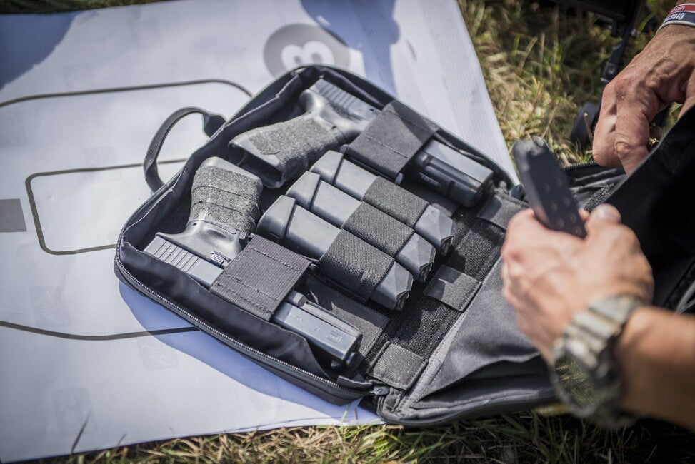 Helikon-Tex husă pentru 2 pistoale Cordura, Shadow Grey