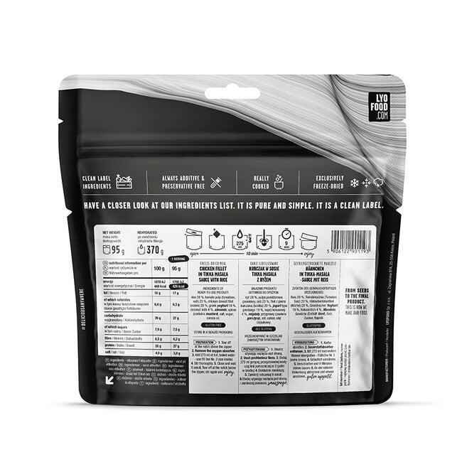 LYOfood Pui Tikka Masala 370g