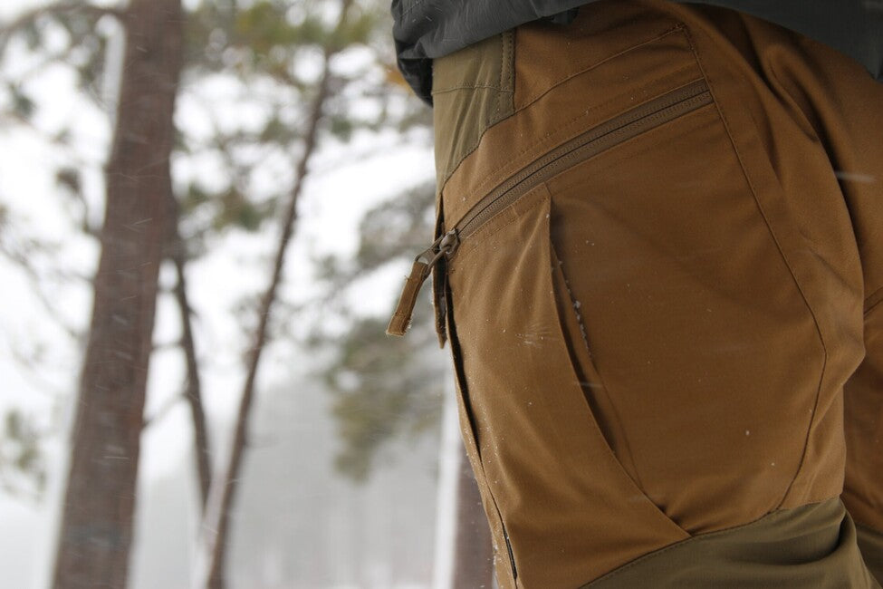Helikon-Tex HYBRID OUTBACK pantaloni Dura Canvas DuraCanvas, Coyote