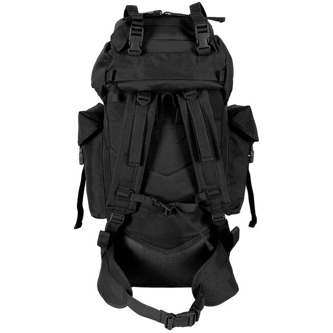 MFH rucsac MOLLE 65L, tijă de aluminiu, negru
