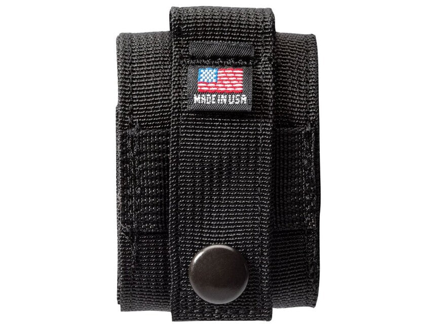 Zippo Black Crackle set husă tactică + brichetă, negru