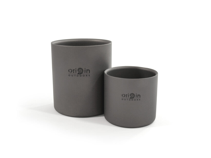 Origin Outdoors Termocană din titan 300 ml
