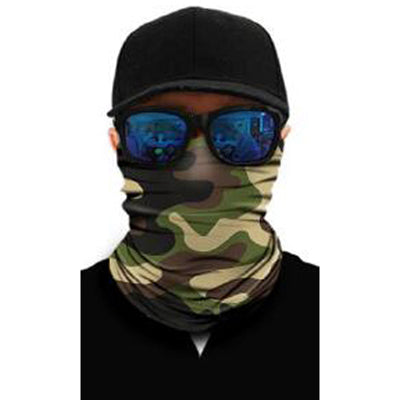Origin Outdoors Bandană multifuncțională pentru natură, camuflaj