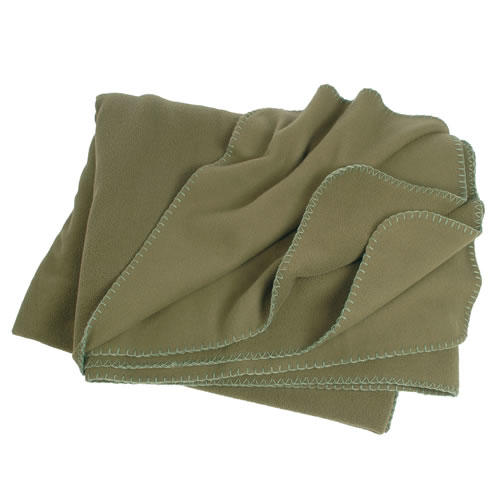 Mil-Tec Poly-Fleece pătură, 200x150 cm, olivă