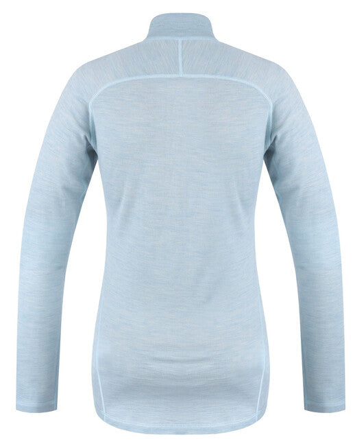 HUSKY Merino tricou DL Merow îmbrăcăminte termică Zips, faded mint, L