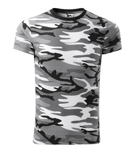 Malfini Camouflage tricou 160g/m2, gri