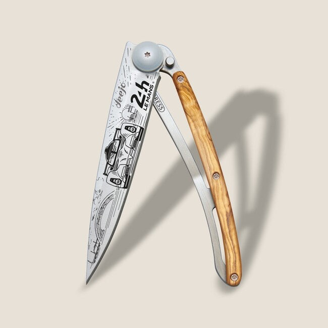 Deejo Tattoo Le Mans briceag olive wood, Day