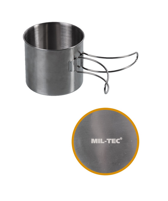 Mil-Tec cană din oțel inoxidabil, 600 ml