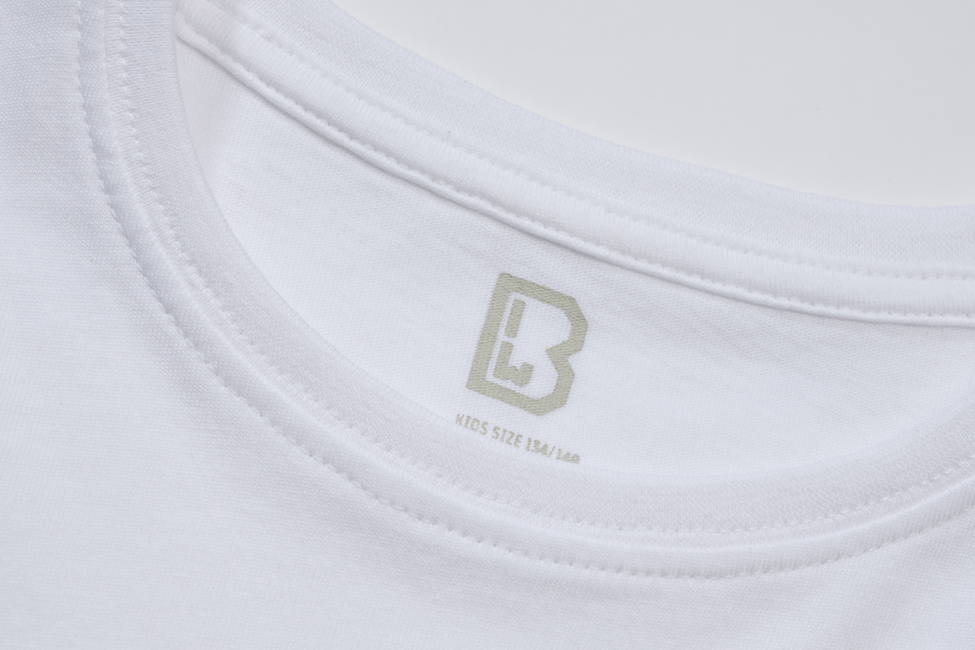 Brandit tricou pentru copii cu mânecă scurtă, alb