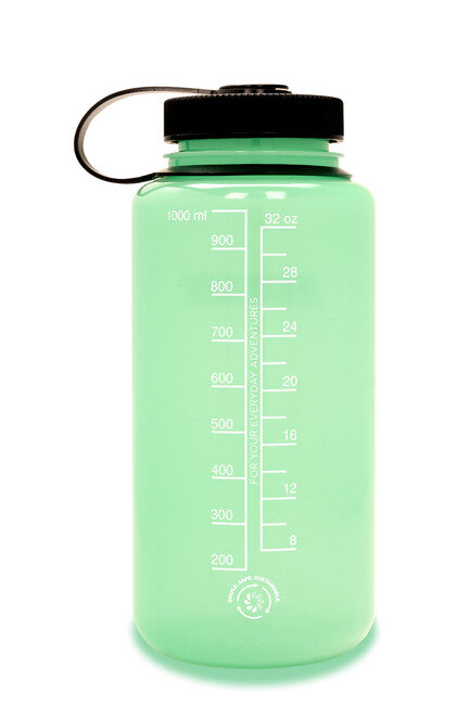Nalgene WM Glow Sustain sticlă de apă 1 l, verde