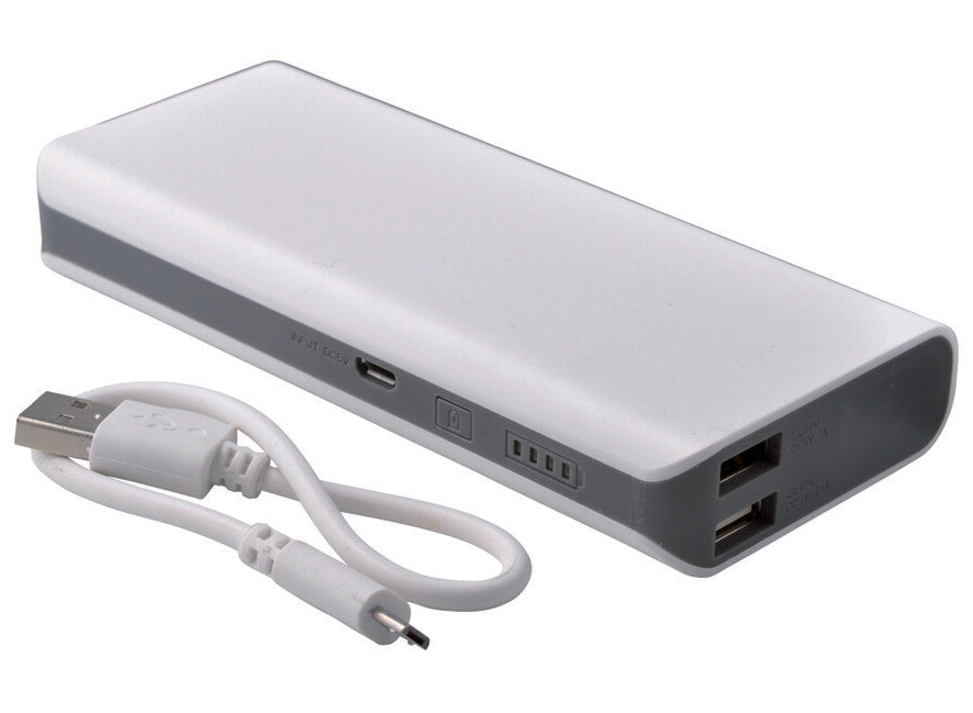 Baladeo PLR905 baterie externă S11000 2x USB, albă