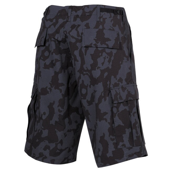 MFH BDU pantaloni scurți americani Rip stop, night-camo
