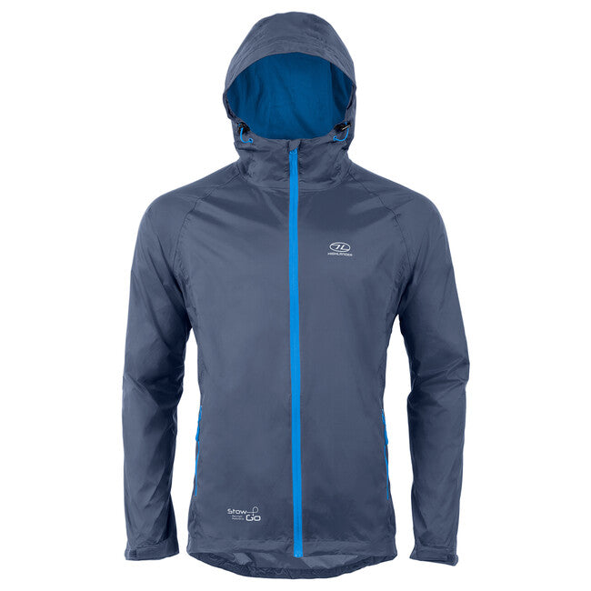 Highlander Stow and Go pelerina, bleumarin