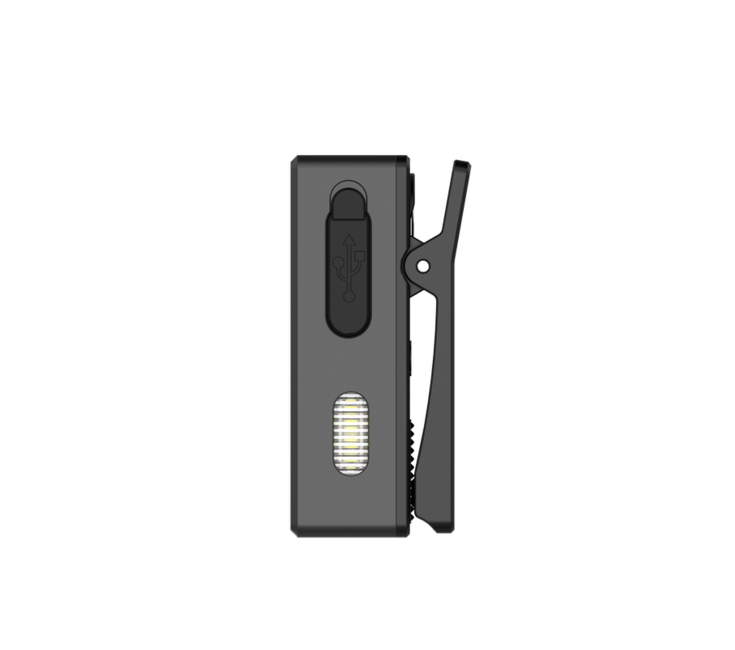 Speras U1 lanternă multifuncțională EDC cu clip, neagră