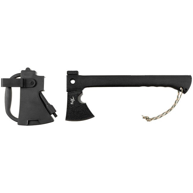 Fox Outdoor Sekera Survival husă cu mâner din nylon, neagră