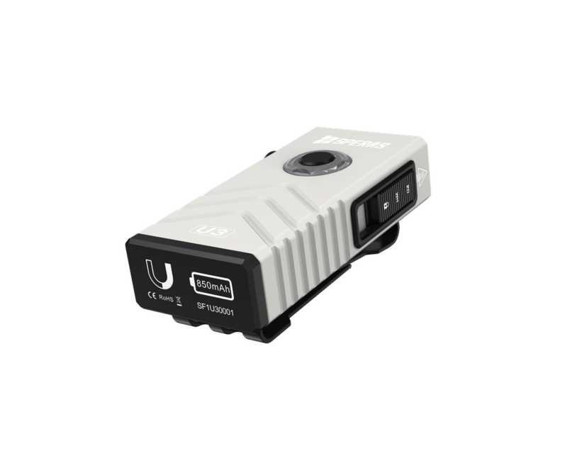 Speras U3 lanternă EDC multifuncțională, albă